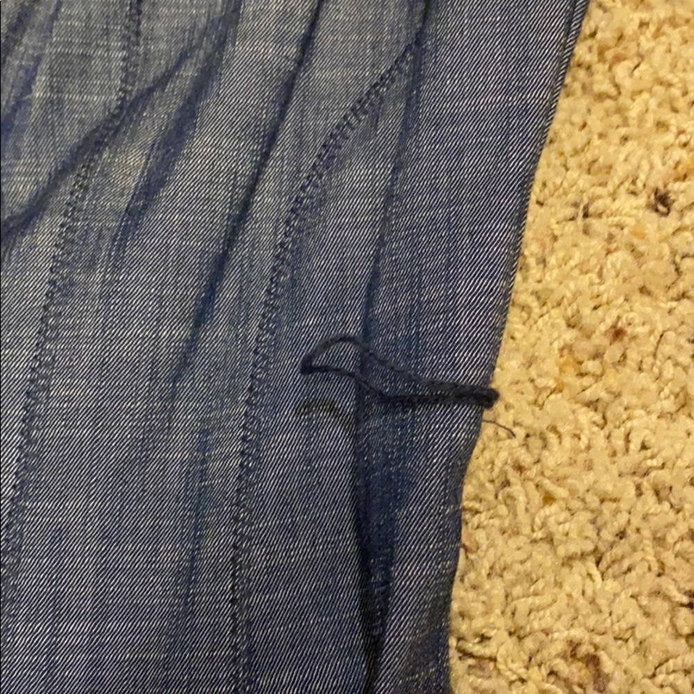 Tommy Hilfiger 2 denim shirt dress button down - Picture 7 of 9